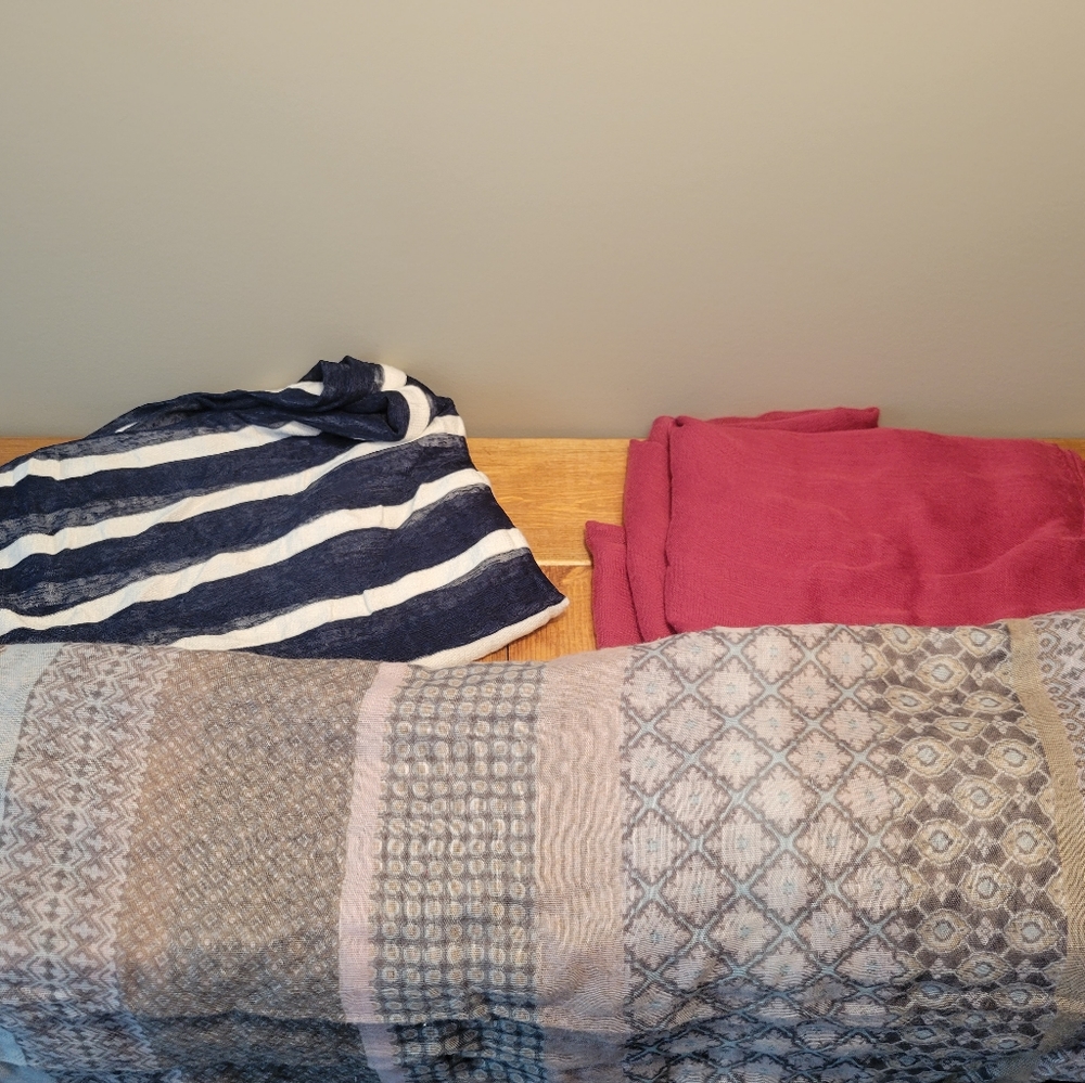 3 Scarves